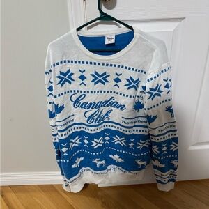 Canadian club Christmas sweater